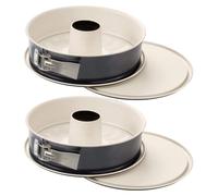 Lot de 2 moules à manqué 26/26 cm en acier et céramique Dr oetker Back-trend