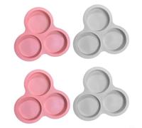 Lot de 2 moules à œufs en silicone pour friteuse à air, pour œufs au plat, crème pâtissière, pudding, micro-ondes, four à micro-ondes, 15 cm (4)