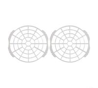 Lot de 2 moustiquaires pour climatiseurs, 130 mm, 150 mm, tuyau d'évacuation, moustiquaire, climatiseur, ventilateur, protection (150 mm)