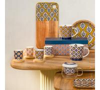 Amadeus Mugs Laure Porcelaine blanc 45 cl – Coffret de 2