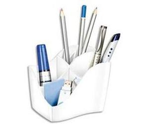 Lot de 2 Multipots ISIS 340 4 compartiments de coloris blanc arctique G