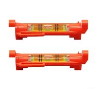 Lot de 2 niveaux de ligne de suspension pour niveau à bulle - Outil de précision horizontal - Lignes verticales pour la construction, l'aménagement paysager, l'ingénierie - 7,6 cm