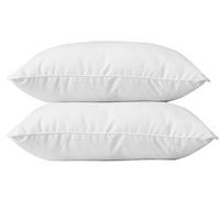 Lot de 2 oreillers 45 x 70 cm Blanrêve Gamme Microfibre Douceur traité Anti Acarien