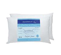 Lot de 2 Oreillers 45x70 cm - 100% Plumettes de Canard - Gonflant durable | 100% Plumettes • Accueil moelleux & soutien ferme • Anti-acariens • Lavable 40°C • Fabrication française
