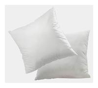 Lot de 2 Oreillers Blancs Microfibre Moelleux - 60x60 - 3951