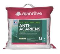 Lot de 2 Oreillers - BLANREVE - Triple Protection - 60 x 60 cm - Blanc