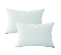 Lot de 2 oreillers, coussins de garnissage - 30 x 50 cm - Blanc - Vivezen