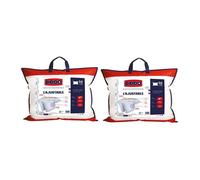 Lot de 2 oreillers DODO ergonomique anti-acariens à mémoire de forme - 50x70cm - CŒUR ADAPT