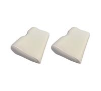 Lot de 2 oreillers DODO - maintien parfait tête - indéformable - L. 52 x H.32 cm - PERFECT POSITION