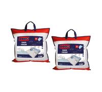 Lot de 2 oreillers DODO mémoire de forme effet fraicheur - 60x 60 cm - FRESH