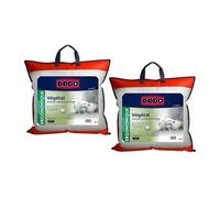 Lot de 2 oreillers ergonomiques à mémoire de forme - 60x60 cm - VEGETAL