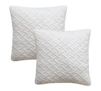 Lot de 2 oreillers ESSENTIAL - TODAY - Blanc 60x60cm