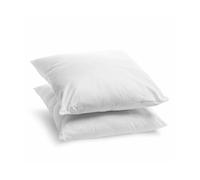 Lot de 2 Oreillers Ferme Anti-acariens 60x60cm - Traitement Naturel Antibactérien et anti-odeurs - BLEU CALIN