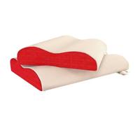 Lot de 2 Oreillers FLUTTUO Ergonomique Cervical à Mémoire de Forme 40x70 cm -Déhoussable