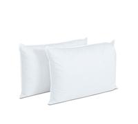 BELLECOUR Oreillers Moelleux 40x60cm Lot de 2 LUXOTEL épaisseur 16 cm, Fibres Creuses Polyester Mousse viscoélastique à mémoire de Forme, indéformable et hygiénique, LITERIE