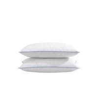 Lot de 2 oreillers moelleux duvet de canard anti-allergènes Someo 45x70