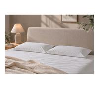 Lot de 2 oreillers moelleux microfibre - 50 x 70 - toutes saisons - MORTREUX