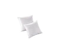Lot de 2 oreillers recyclés 60 x 60 cm de DREAMEA - Enveloppe 100% microfibre - ROSA