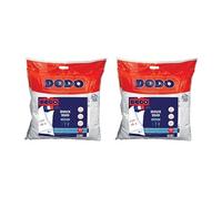 Vente-Unique Lot de 2 oreillers DODO toucher peau de pêche - 60 x 60 cm - DOUX DUO