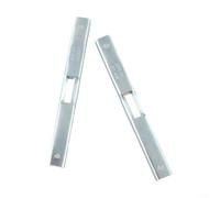Lot de 2 outils de démontage de jauge de profondeur de tronçonneuse 0,65 mm en métal pour chaîne Oregon - Ajustement précis - Portable - Argent