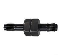 Lot de 2 outils de réparation de tarauds de filetage d'étincelle, tailles 10-12 mm et 14-18 mm avec bord tranchant trempé, acier 45# pour restaurer les filetages endommagés dans les cylindres