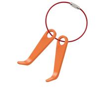 Lot de 2 outils de retrait pour sonnette vidéo Ring 2026 Ring Battery Doorbell (nouveau modèle)/Pro/Plus 2e génération, sonnette filaire Pro/Plus, outil d'ouverture avec porte-clés rouge