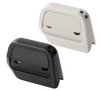 Lot de 2 ouvre-boîtes magnétiques portables, couteaux utilitaires à rétraction automatique avec lames en céramique de sécurité et rainure à angle droit pour carton, artisanat, coupe-boîte en céramique