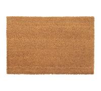 Lot de 2 paillassons coulissants en fibre de coco 40 x 60 cm | Dos en PVC, utilisation intérieure et extérieure, nettoyage facile à l'aspirateur, pliable, convient pour porche, escalier