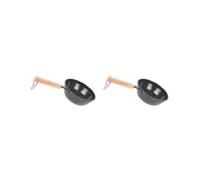 Lot de 2 paniers à charbon de bois, briquet, gril, outil de barbecue, fond creux, anti-brûlure, durable, accessoires de pique-nique d'extérieur multifonctionnels