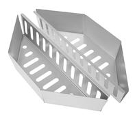 Lot de 2 paniers à charbon de bois pour barbecue - En acier - Résistants à la chaleur - Pour barbecue