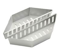 Lot de 2 paniers à charbon pour barbecues à charbon Weber 47, 57 et 67 cm, panier à charbon pour chauffage direct et indirect