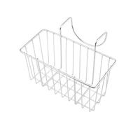 Lot de 2 paniers en acier inoxydable à suspendre pour évier de cuisine, porte-éponge de cuisine, panier rectangulaire pour cuillères, baguettes, égouttoir, récipient de rangement