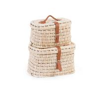 Lot de 2 paniers en fibres naturelles - Childhome