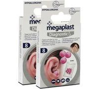 Lot de 2 paquet de 8 bouchons d'oreille jetables en cire , bouchon d'oreille antibruit moulable de diagnostic, réduction du bruit -JUANIO- Rose G