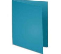 Lot de 2 paquets de 100 sous-chemises BAHIA en carte 80 grammes Turquoise G