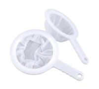 Lot de 2 Passoire Cuisine Fine en Nylon 200 Mailles, Tamis Cuisine Chinois Cuisine pour Filtrer Jus Lait Café Vin, Etamine Alimentaire Filtre à Huile Passoire Riz Tamis Farine Passoire Fine