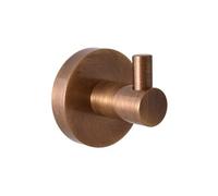 Lot de 2 patères simple COLORADO en laiton bronze 5,3 cm