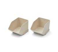 Lot de 2 petits organisateurs de bureau Rosemary Sandy