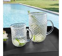 Lot de 2 pichets Ivorias transparent
