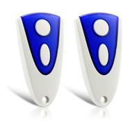 Lot de 2 pièces de rechange pour émetteur manuel Novotron 502, ouvre-porte de garage 433,92 MHz, 2 canaux, télécommande compatible avec émetteur manuel Novo-ferm 502 MAX43-2