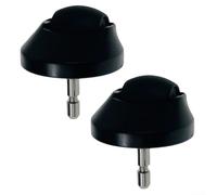 Lot de 2 pièces de robot robuste pour Cecotec pour conga 9590 9990 usage | Pour un glissement omnidirectionnel lisse, pour naviguer dans les coins étroits, les obstacles, assure une couverture