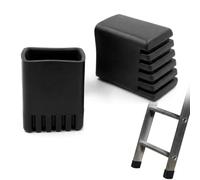Lot de 2 pieds en caoutchouc pour échelles, capuchons de protection universels antidérapants pour échelles, échelles télescopiques, échelles à chevrons, diamètre intérieur 20 x 30 mm