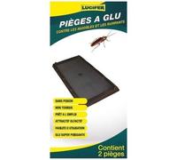 Piège à glue pour Souris et rats - Lot de 2 Pièges.