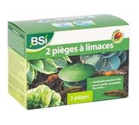 Lot de 2 pièges à limaces réutilisables - Attrape jusqu'à 20 / jour (x2) - Efficace sur les escargots - BSI