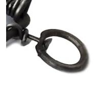 Lot de 2 pièges de Chasse pour Petits Animaux Taille Moyenne - Outils Chasse - Acier - Haute sensibilité - Piège Puissant (13 cm - Lot 2)