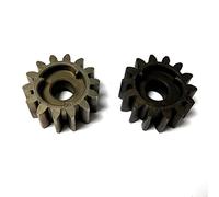 Lot de 2 pignons d'entraînement 14 dents (droite + gauche) pour tondeuse à gazon, par exemple Fuxtec Brast Scheppach Güde Einhell Hecht Ryobi Rotenbach
