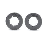 Lot de 2 pignons d'entraînement à chaîne 8 dents pour tronçonneuse Husqvarna 51 55 Rancher 136 141 242 246 254 257 262 36 40 42 45 49