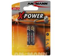 Lot de 2 piles alcalines AAAA LR61 AAAA 41,5 x 8,3 mm
