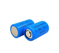 Lot de 2 Piles au Lithium Non Rechargeables CR2 3 V 800 mAh for télémètre d'appareil Photo