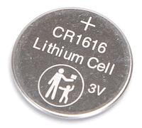 Lot de 2 Piles Bouton CR1616 3 V idéales pour Les Montres, Les calculatrices et Les Petits appareils électroniques.